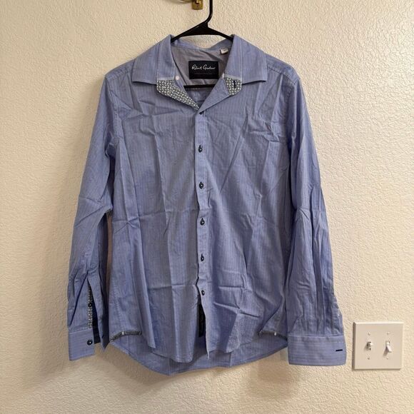 Robert Graham Men’s Tailored Fit Button Up Size Medium - Picture 1 of 5